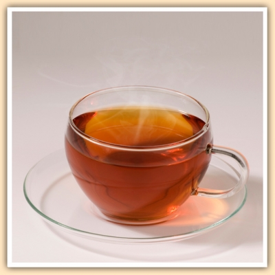 Rooibuschtee Sanddorn Tasse