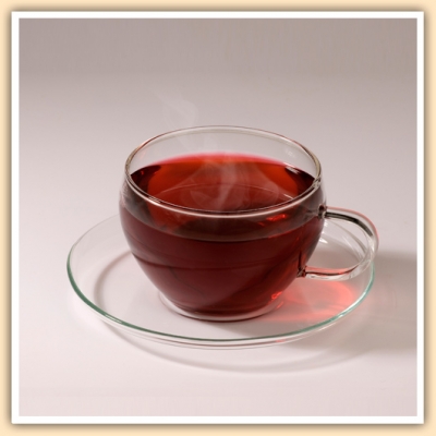 Hibiskusblüten Tee Tasse